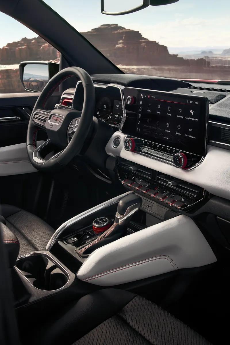 2026 GMC Canyon infotainment system at Larry Clark GMC in AMORY MS