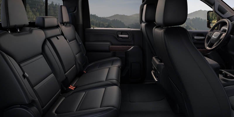 GMC Sierra 2500HD inside seats view interior